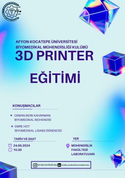 3D Yazıcı Eğitimi