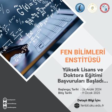 Biyomedikal Mühendisliği Lisansüstü Eğitimi