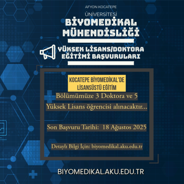 Yüksek Lisans ve Doktora Başvuruları [2025]